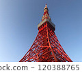 Tokyo Tower and the sky 120388765