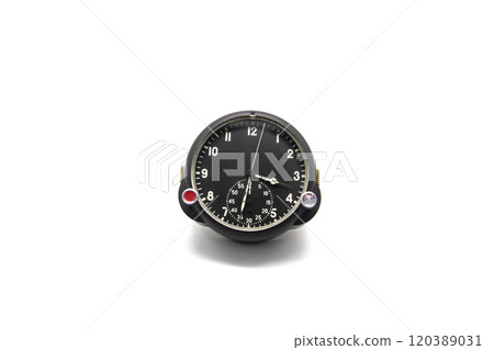 Combined flight instrument using on plane on the white background 120389031