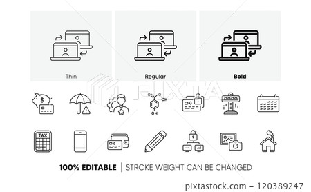 Calendar, Outsource work and Smartphone line icons. Pack of Pencil, Tax calculator, Home icon. Wallet, Lock, Risk management pictogram. Card, Attraction and Photo camera Line icons. Vector Calendar, Outsource work and Smartphone line icons. Pack of Pencil, Tax calculator, Home icon. Wallet, Lock, Risk management pictogram. Card, Attraction and Photo camera Line icons. Vector 120389247
