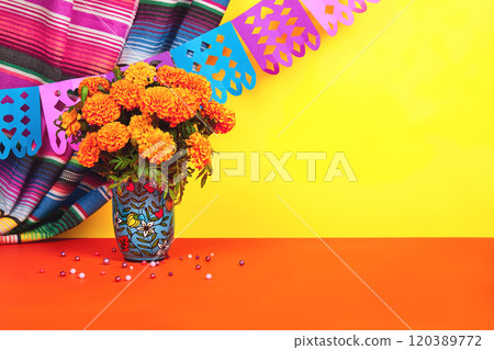 Day of the dead, Dia De Los Muertos Celebration Background Day of the dead, Dia De Los Muertos Celebration Background 120389772