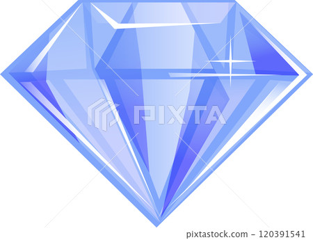 Diamond vector illustration material Diamond vector illustration material 120391541