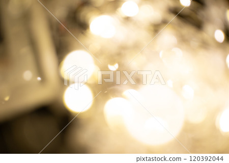 Golden brown Christmas bokeh background Golden brown Christmas bokeh background 120392044