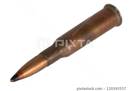 7.62x54R Mosin-Nagant high-explosive incendiary armor-piercing ammunition cartridge with black and red nose 7.62x54R Mosin-Nagant high-explosive incendiary armor-piercing ammunition cartridge with black and red nose 120393557