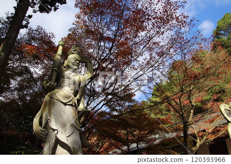 Nio statues on the approach to Tozan Kannonji Temple Tennoin Nio statues on the approach to Tozan Kannonji Temple Tennoin 120393966