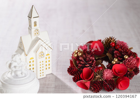 Christmas image (wreath) Christmas image (wreath) 120394167