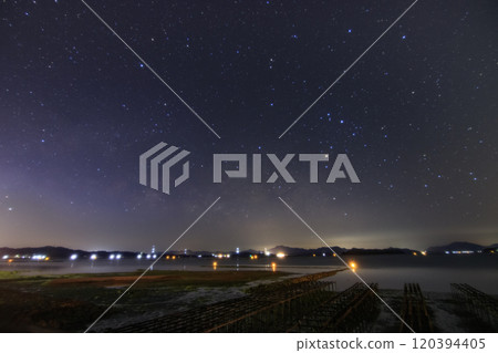 Setouchi's early spring starry sky: The rising summer Milky Way and Scorpio Setouchi's early spring starry sky: The rising summer Milky Way and Scorpio 120394405