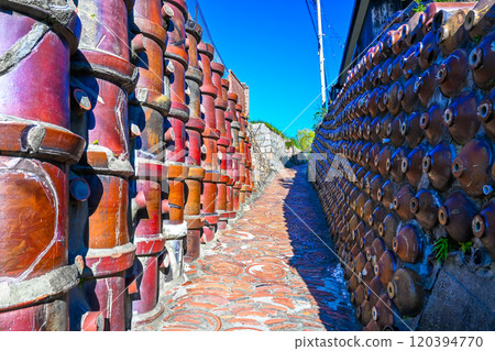 愛知縣常滑市陶藝長廊風景 120394770