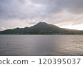 Sunset in Tamsui, Taiwan 120395037
