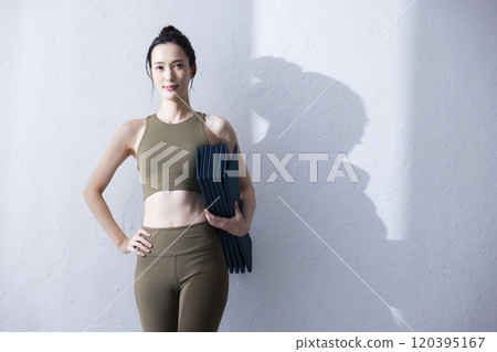 瑜珈服 女士 女士 120395167