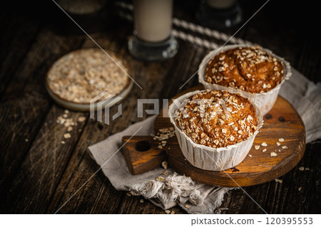 Home Baked Superfood Muffins Home Baked Superfood Muffins 120395553