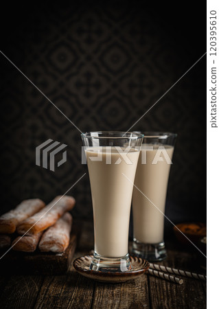 Horchata Refreshing cold drink from Valencia 120395610