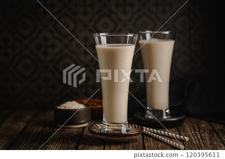 Horchata Refreshing cold drink from Valencia Horchata Refreshing cold drink from Valencia 120395611