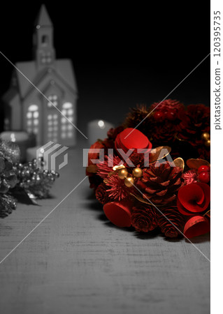 Christmas image (wreath) Christmas image (wreath) 120395735