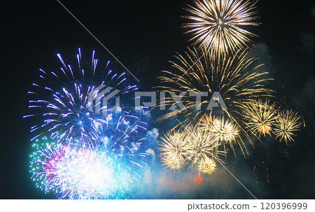 2024年戶田橋煙火大會和板橋煙火大會聯合煙火大會的景色 2024年戶田橋煙火大會和板橋煙火大會聯合煙火大會的景色 120396999