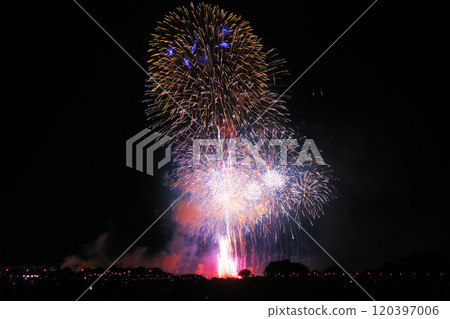 2024年戶田橋煙火大會和板橋煙火大會聯合煙火大會的景色 120397006