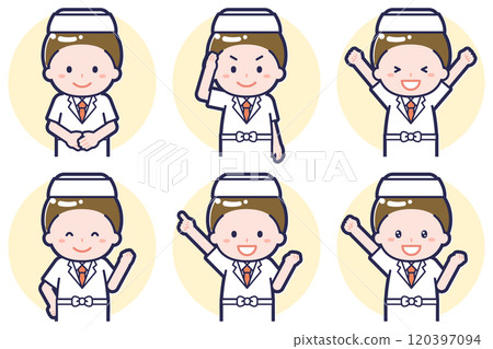 一個人在板前的姿勢集_01 一個人在板前的姿勢集_01 120397094