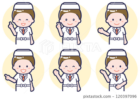 Chef male pose set_03 120397096