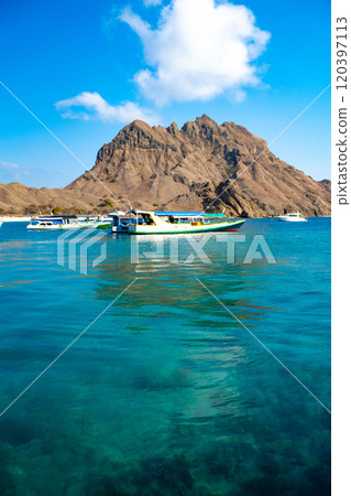 帕達爾島科莫多國家公園景觀 帕達爾島科莫多國家公園景觀 120397113