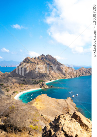 View of Padar Island, Komodo National Park 120397206