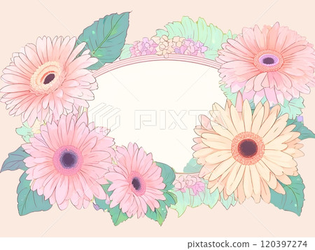 Colorful gerbera illustration 120397274