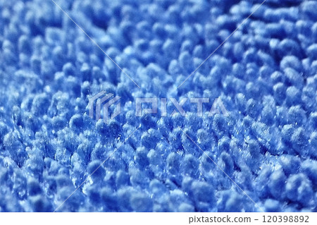 close up blue textile textured background 120398892