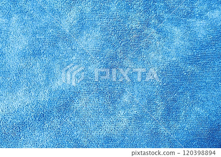 close up blue textile textured background close up blue textile textured background 120398894