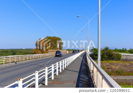Shin-Otone Bridge, Kashiwa City, Chiba PrefectureNovember 2024 120399031