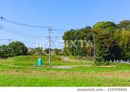 Scenery of Shibasaki, Nagareyama City, Chiba Prefecture November 2024 120399869