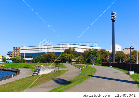 Around Okuto Sports Center, Katsushika Ward, Tokyo November 2024 120400041