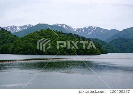 Spring inspection release of Minakami 3 Dams - Yagisawa Dam Spring inspection release of Minakami 3 Dams - Yagisawa Dam 120400277