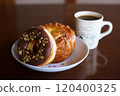 Holiday home lunch (bread and coffee) 120400325