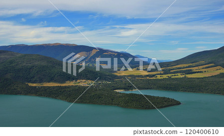 Lake Rotoiti and St Arnaud, New Zealand. 120400610