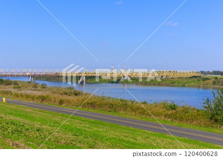 Around Mebuki Ohashi Bridge, Noda City, Chiba PrefectureNovember 2024 Around Mebuki Ohashi Bridge, Noda City, Chiba PrefectureNovember 2024 120400628