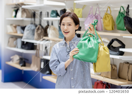 Female boutique shopping 120401650