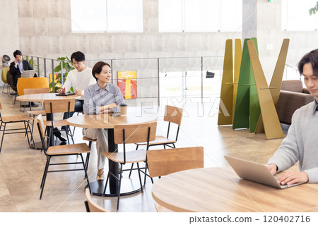 Designers office creative coworking space 120402716