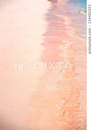 Pink Beach Sand, Komodo National Park, Indonesia 120402851