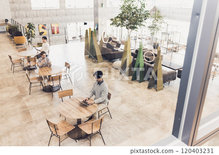 Designers office creative coworking space 120403231
