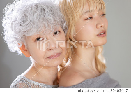 Beauty image blonde senior Beauty image blonde senior 120403447