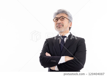 灰髮商人抬頭 灰髮商人抬頭 120404087