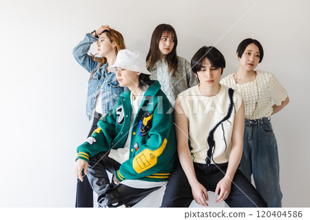 Gen Z men and women 120404586