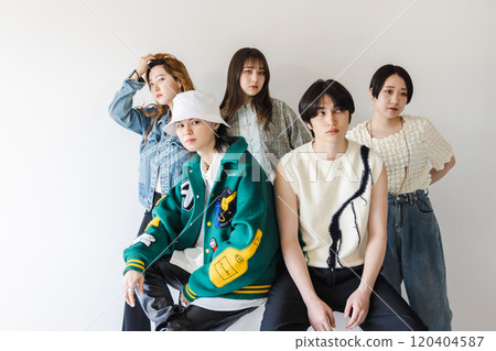 Gen Z men and women Gen Z men and women 120404587