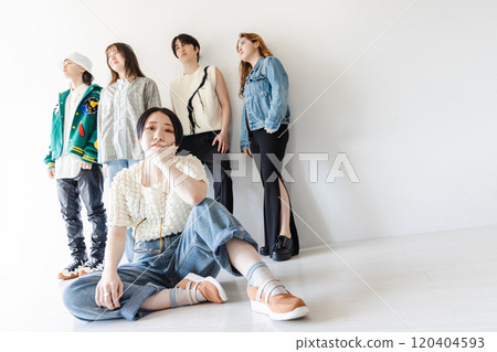 Gen Z men and women Gen Z men and women 120404593