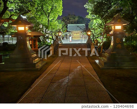 Shrine grounds illumination Shrine grounds illumination 120404698