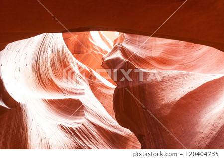 The interior of Antelope canyon 120404735