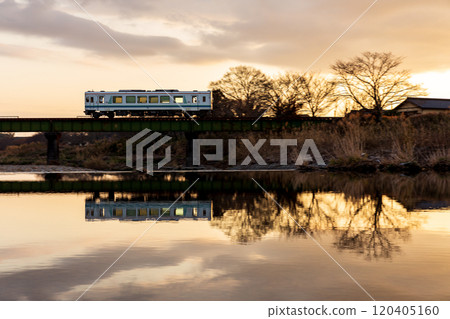 Hongo, Kakegawa City, Shizuoka Prefecture Tenryu Hamanako Railway and scenery along the line 120405160