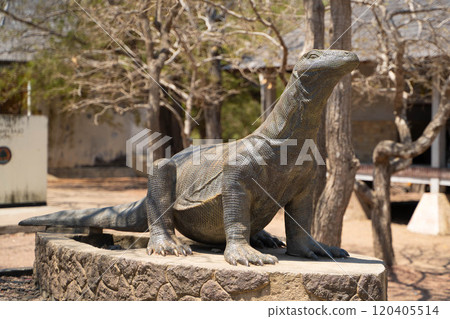 A monument in Komodo National Park, Indonesia 120405514
