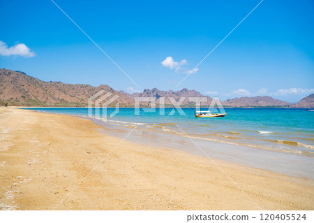 The ocean in front of Komodo National Park, Indonesia The ocean in front of Komodo National Park, Indonesia 120405524