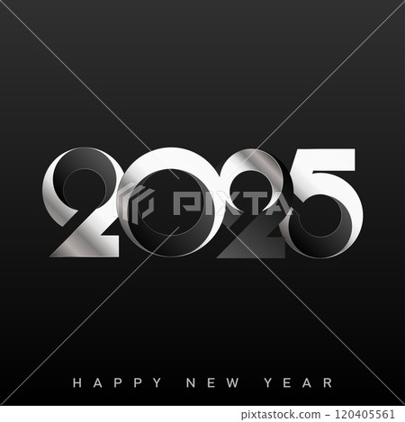Elegant 2025 New Year Design. Luxurious New Year 2025 Greeting Vector Elegant 2025 New Year Design. Luxurious New Year 2025 Greeting Vector 120405561