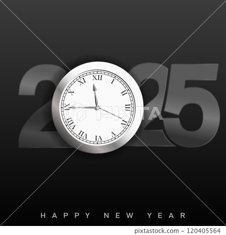 Elegant 2025 New Year Design. Luxurious New Year 2025 Greeting Vector Elegant 2025 New Year Design. Luxurious New Year 2025 Greeting Vector 120405564