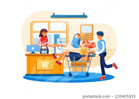 Payment system in Supermarket 120405855